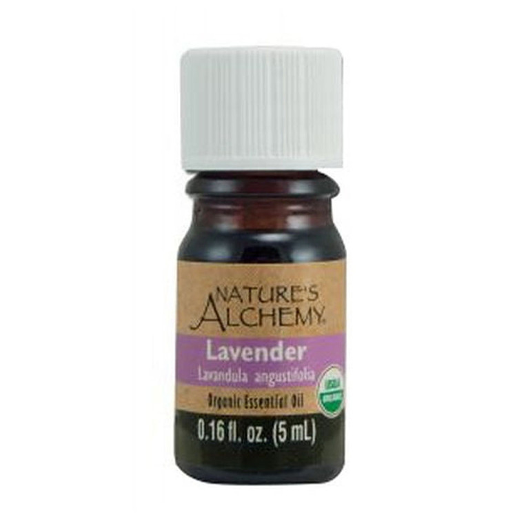 Natures Alchemy Lavender Organic Essential Oil, 0.16 Oz