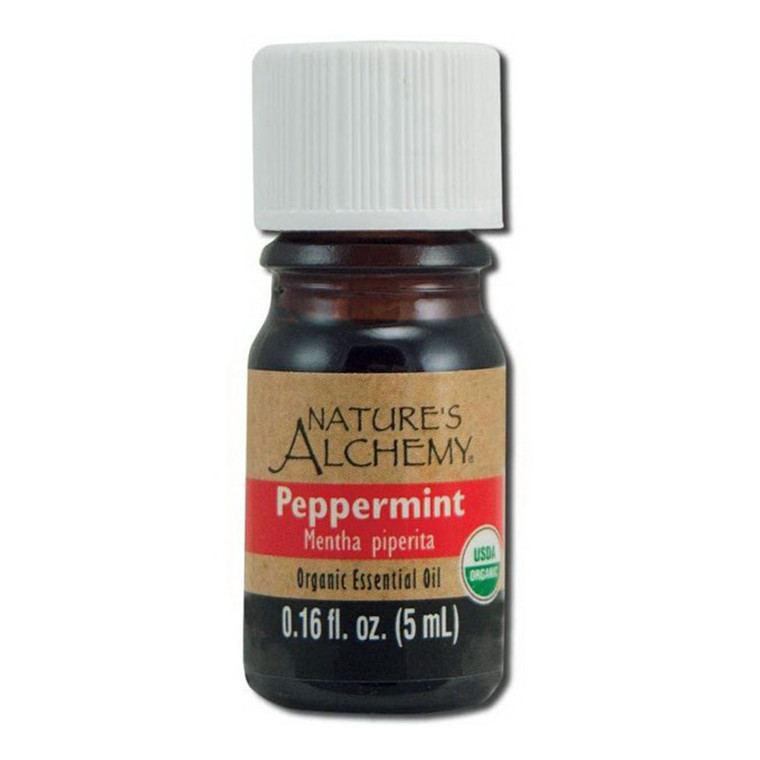 Natures Alchemy Peppermint Organic Essential Oil, 5 Ml