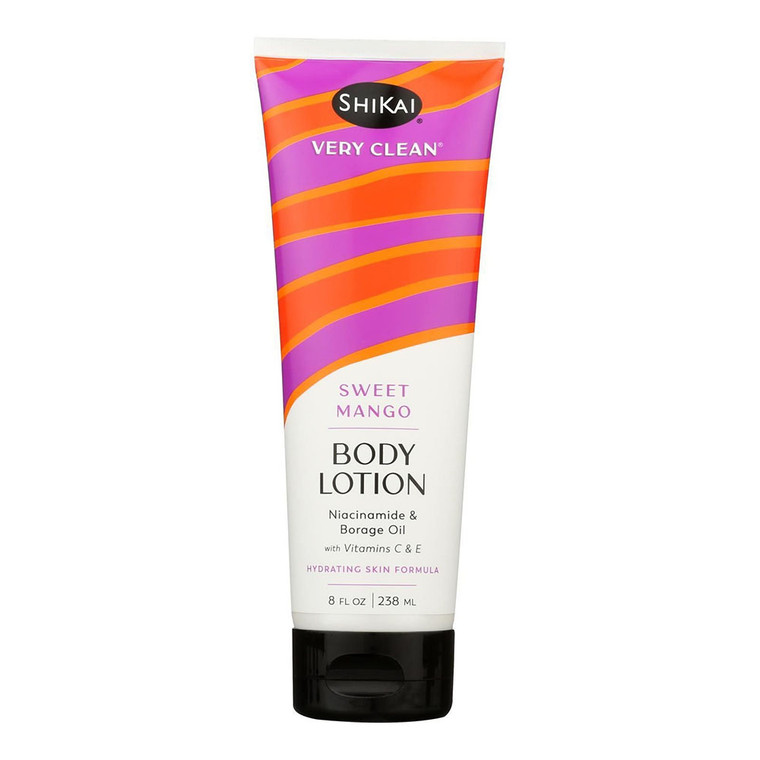 ShiKai Very Clean Body Lotion, Sweet Mango, 8 Oz