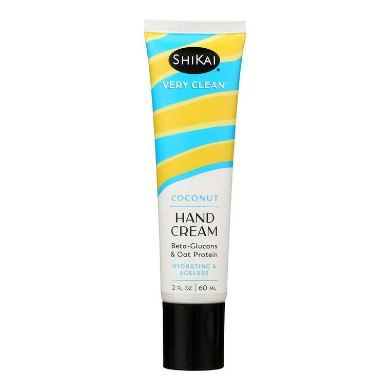 ShiKai Very Clean Hydrating and Ageless Hand Cream, Coconut, 2 Oz