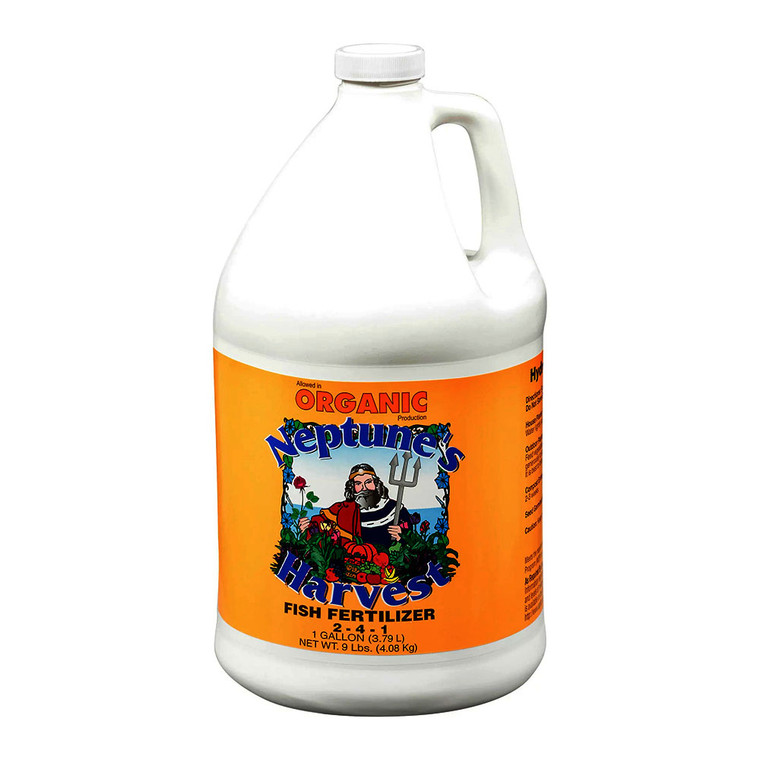 Neptunes Harvest Organic Fish Fertilizer 2-4-1, 1 Gallon