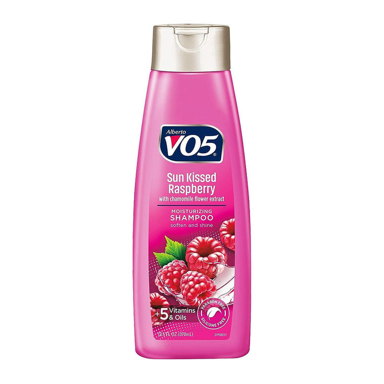 VO5 Sun Kissed Raspberry Moisturizing Shampoo, 12.5 Oz