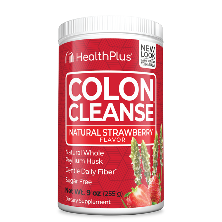 Health Plus Colon Cleanse with Stevia Refreshing Strawberry Flavor, 9 Oz