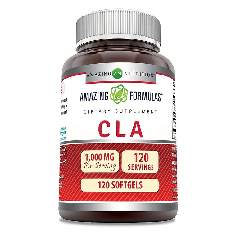 Amazing Formulas Cla 1000 Mg Conjugated Linoleic Acid Softgels, 120 Ea