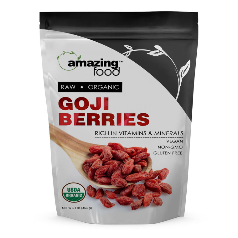 Amazing Nutrition Amazing Food Goji Berries, 16 Oz