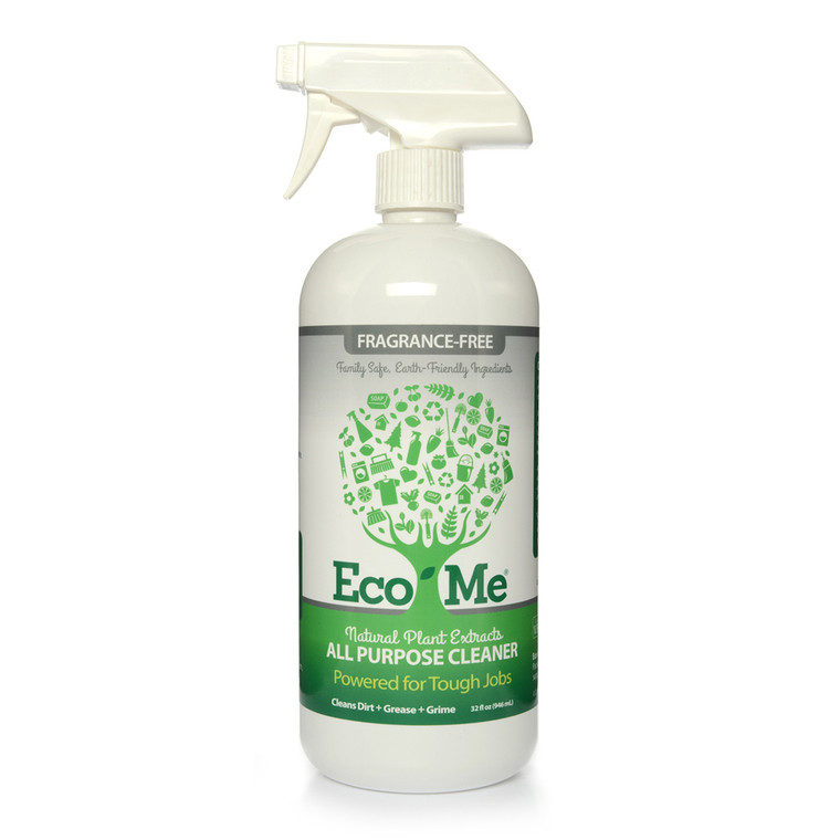 Eco Me Natural All Purpose Cleaner, Fragrance Free, 32 Oz