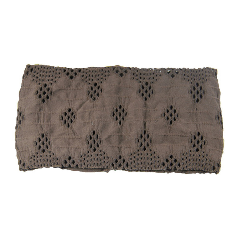 Di Prima Honey Comb Stretch Head Band, Khaki, 1 Ct