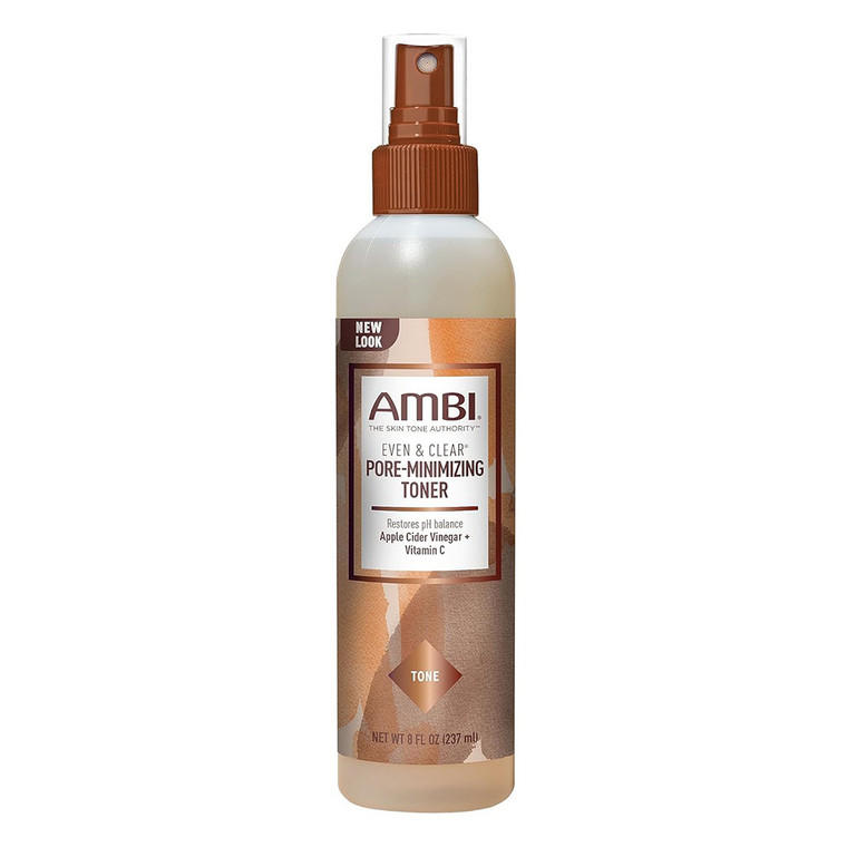Ambi Even and Clear Intense Clarifying Toner Glowing Skin and Pore Refining Formula 8Oz (237ml)