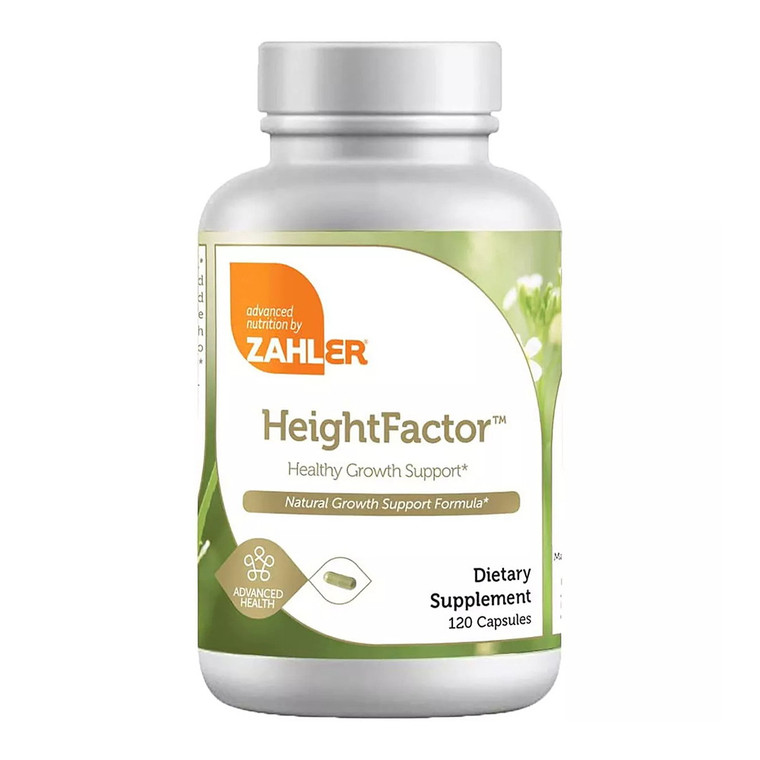 Zahler Height Factor Natural Growth Supplement, 120 Ea