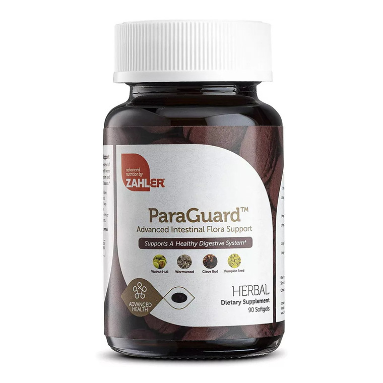 Zahler Para Guard Advanced And Intestinal Digestive Supplement, Natural Cleanse, 90 Ea