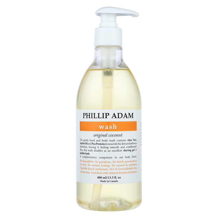 Phillip Adam Coconut Body Wash, 13.5 Oz
