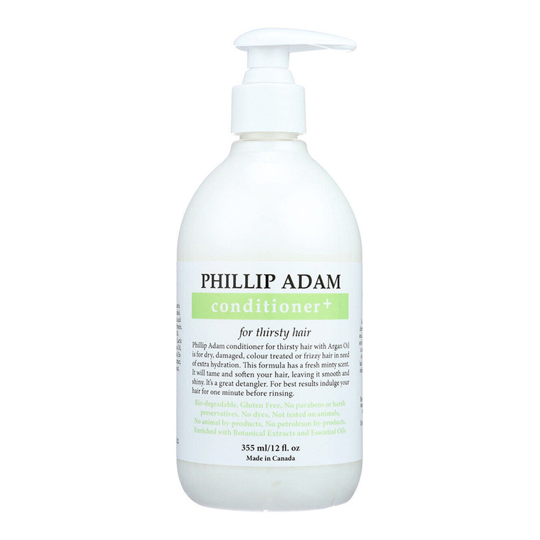 Phillip Adam Conditioner for Thirsty Hair, Smooth and Shine, 12 Oz