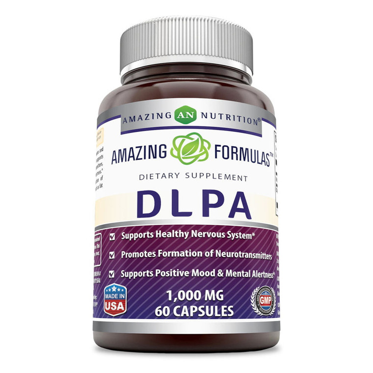 Amazing Nutrition Amazing Formulas DLPA 1000Mg, 60 Ea