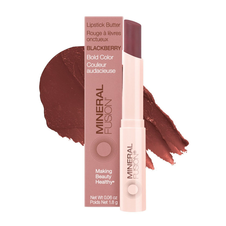 Mineral Fusion Lipstick Butter, Blackberry, 0.6 Oz