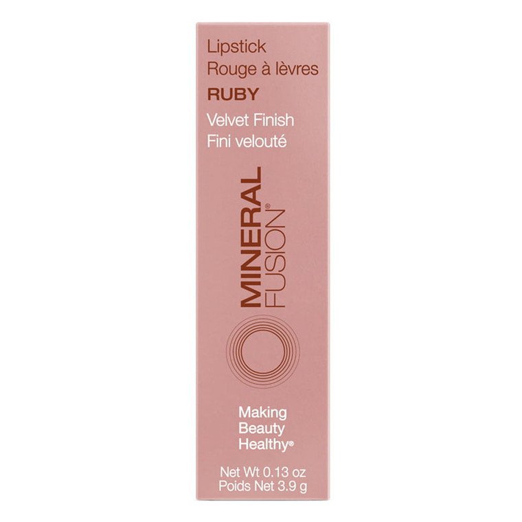 Mineral FusionLipstick, Ruby, 0.13 Oz