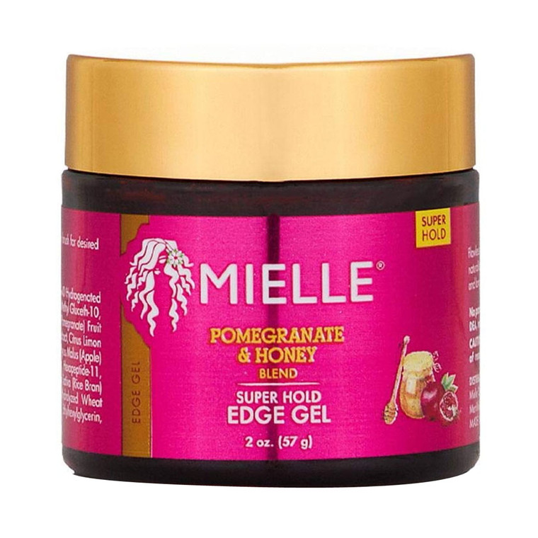 Mielle Super Hold Edge Gel, Pomegranate And Honey, 2 Oz