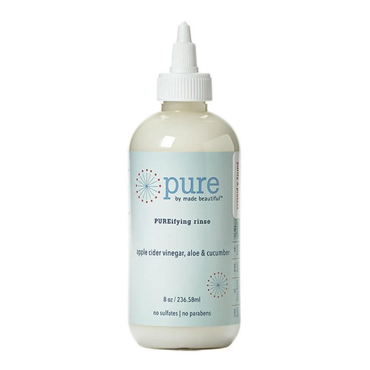 Pure by Made Beautiful Apple Cider Vinegar and Cucumber Pureifying Rinse, 8 Oz