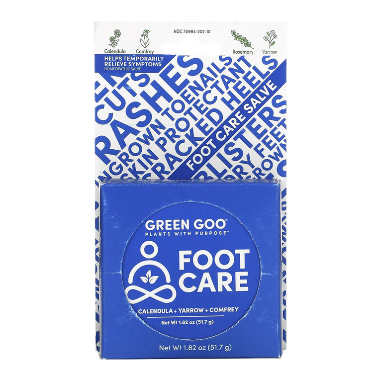 Green Goo Natural Foot Care Salve, 1.82 Oz