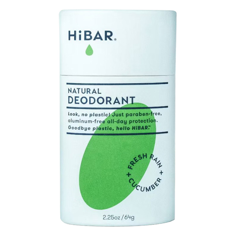 HiBar Fresh Rain and Cucumber Deodorant, 2.25 Oz