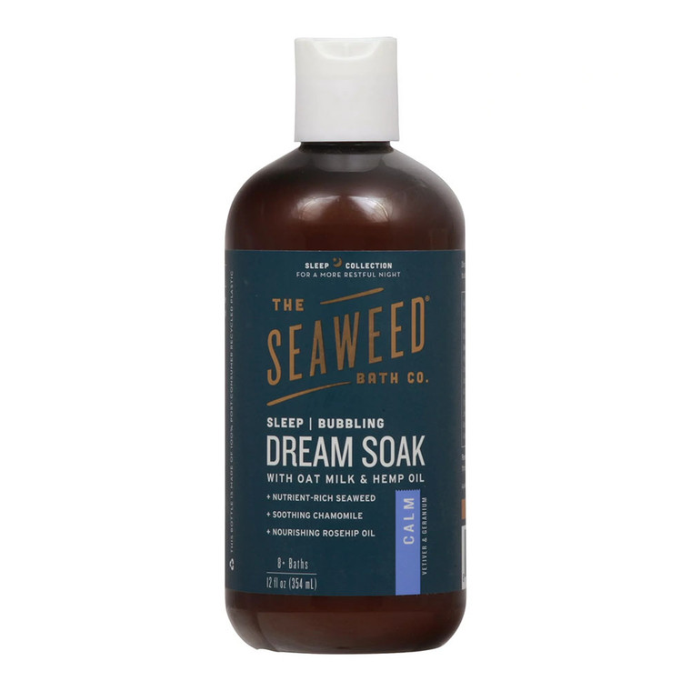 The Seaweed Bath Co Sleep Bubbling Bath Dream Soak, Calm, 12 Oz