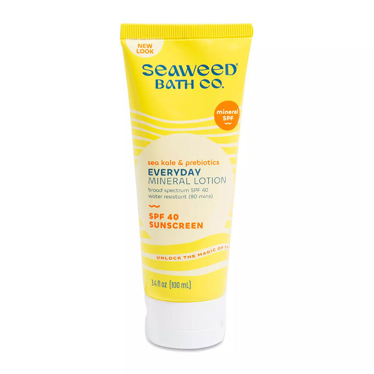 The Seaweed Bath Co Everyday Mineral SPF 40 Sunscreen Lotion, 3.4 Oz