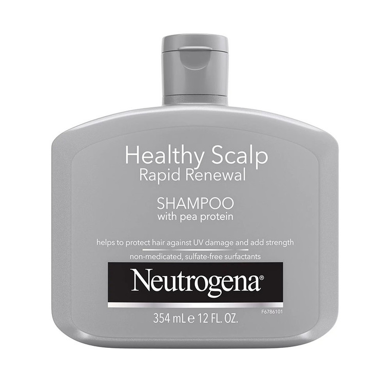 Neutrogena Healthy Scalp Rapid Renewal Shampoo with Pea Protein, 12 Oz