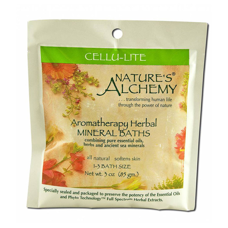 Natures Alchemy Aromatherapy Herbal Bath Cellu Lite for Soft Skin, 3 Oz