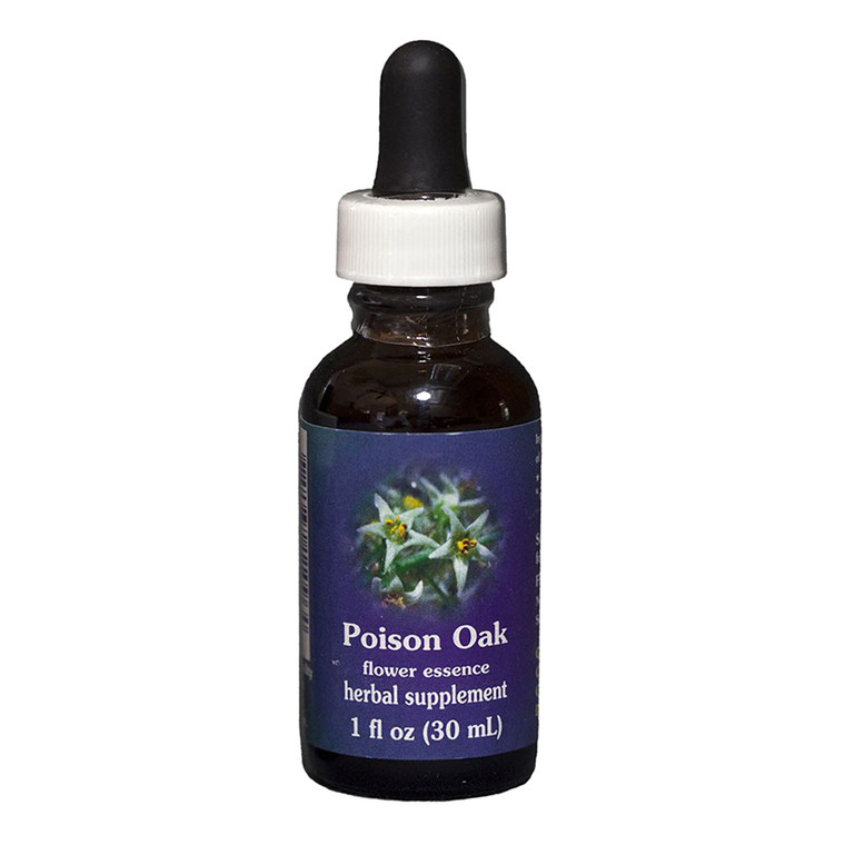 Poison Oak Flower Essence Herbal Supplement Dropper, 1 Oz