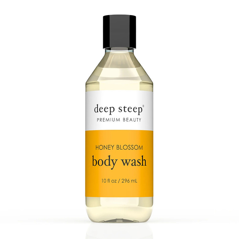 Deep Steep Premium Beauty Honey Blossom Body Wash, 10 Oz