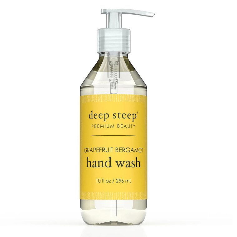 Deep Steep Premium Beauty Grapefruit Bergamot Hand Wash, 10 Oz