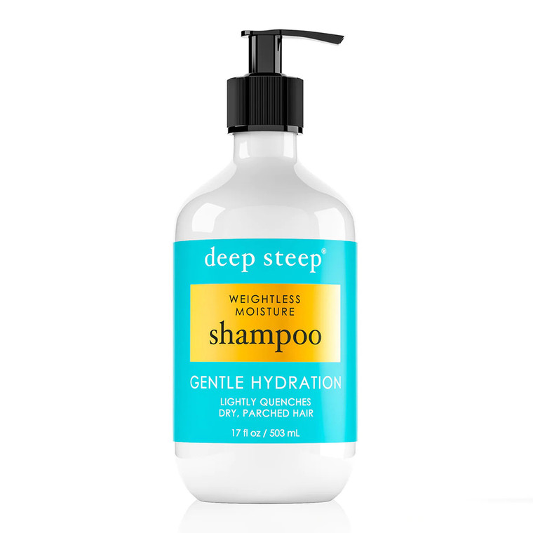 Deep Steep Gentle Hydration Weightless Moisture Shampoo, 17 Oz