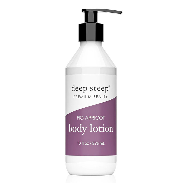 Deep Steep Premium Beauty Fig Apricot Body Lotion, 10 Oz
