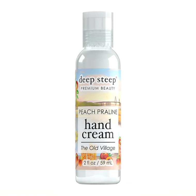 Deep Steep Premium Beauty Peach Praline Hand Cream, 2 Oz