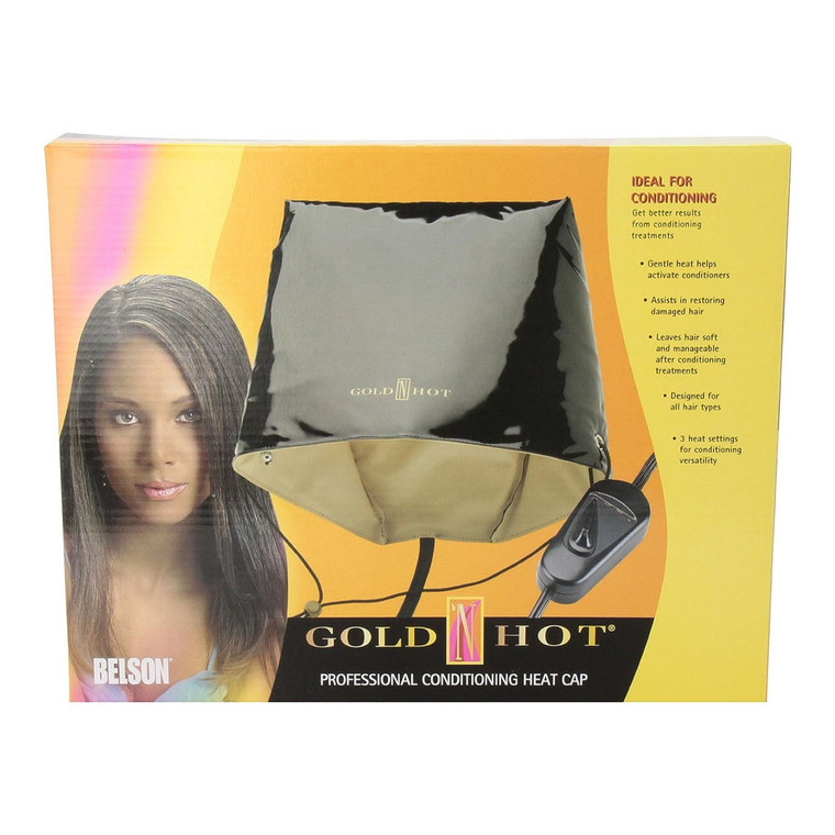 Belson Gold N Hot Professional Conditioning Heat Cap, 1 Ea