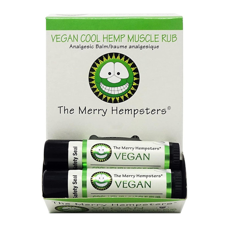 The Merry Hempsters Cool Hemp Muscle Rub, 12 Ea