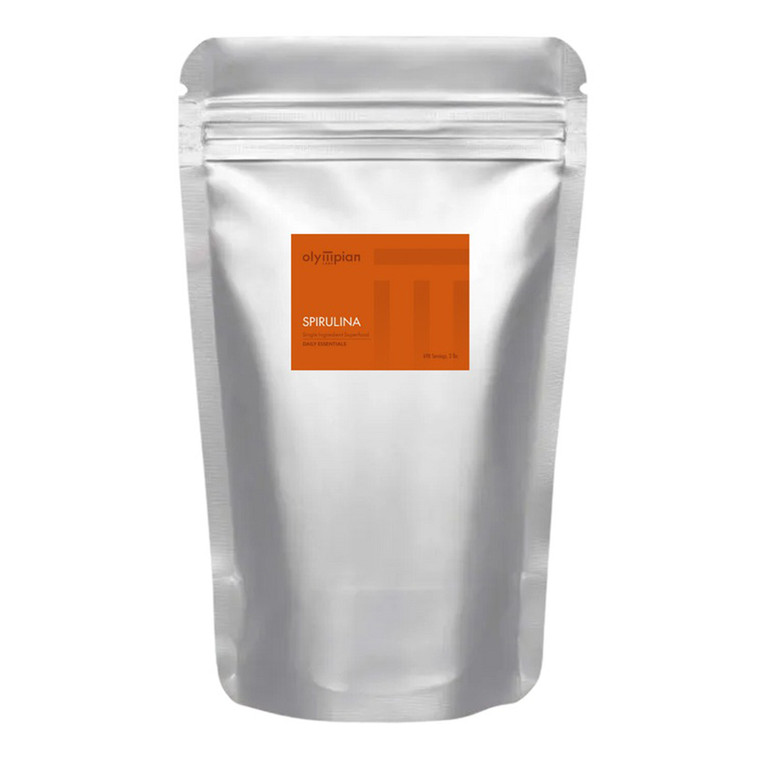 Olympian Labs Spirulina Powder Naturally Rich Antioxidants and Phytonutrients Support Immune Health 2Lbs