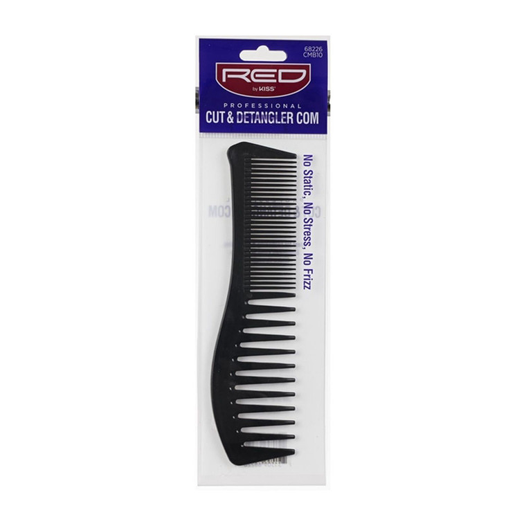 Red by Kiss Professional Cut and Detangler Comb, 12 Ea