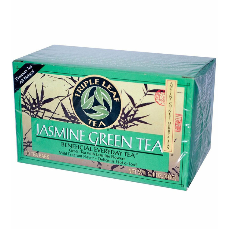 Triple Leaf Tea Jasmine Green Tea, 20 Ea