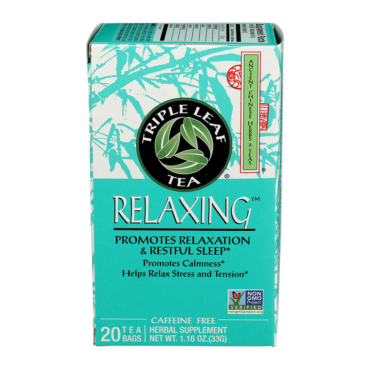 Triple Leaf Tea Relaxing Herbal Tea, 20 Ea