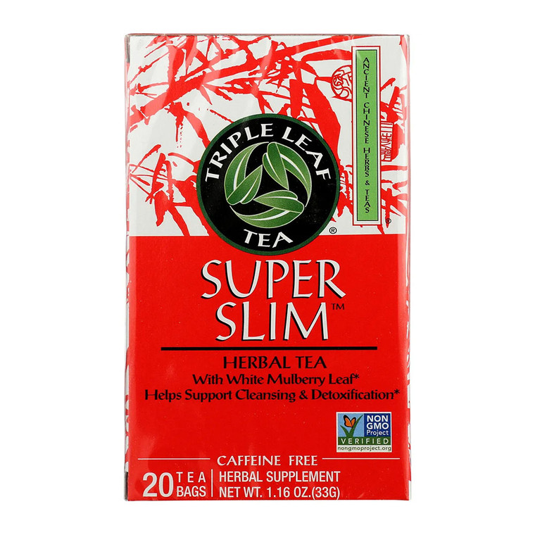 Triple Leaf Tea Super Slim Herbal Tea, 20 Ea