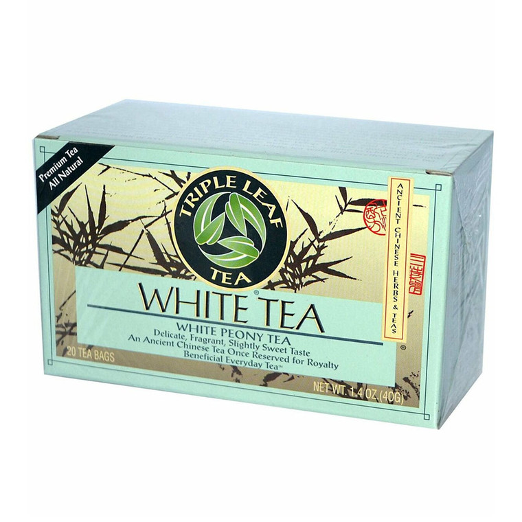 Triple Leaf Tea White Tea, 20 Ea