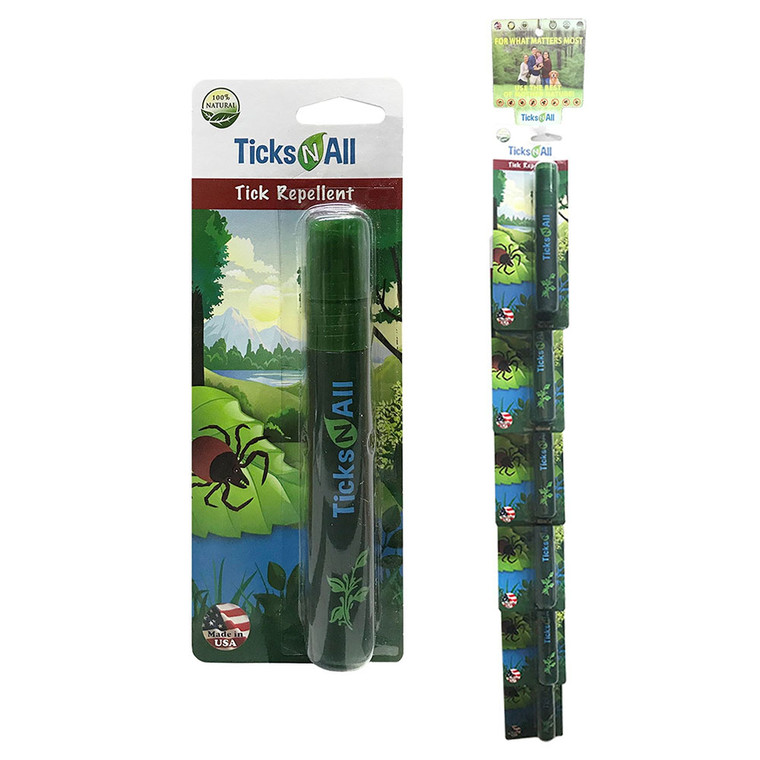 Ticks N All Natural Tick Repellent Mini Spray, 12 Ea