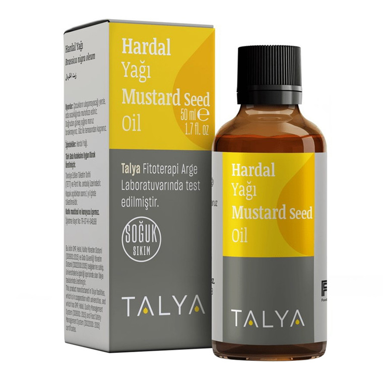 Talya Herbal Pure Mustard Seed Oil, 1.7 Oz