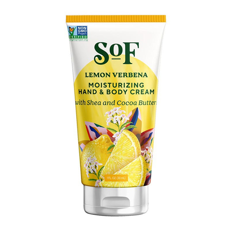 South Of France Moisturizing Hand And Body Cream, Lemon Verbena, 1 Oz