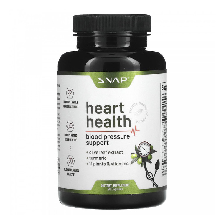 Snap Supplement Heart Health Capsules, 90 Ea