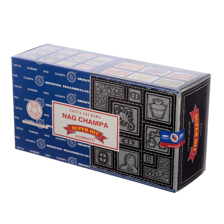 Sai Baba Nag Champa And Super Hit Nag Champa Incense, 0.8 Oz