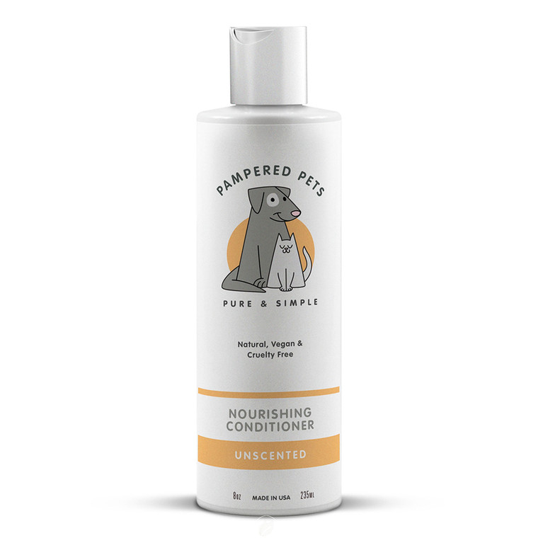 Pampered Pets Nourishing Conditioner, Unscented, 8 Oz