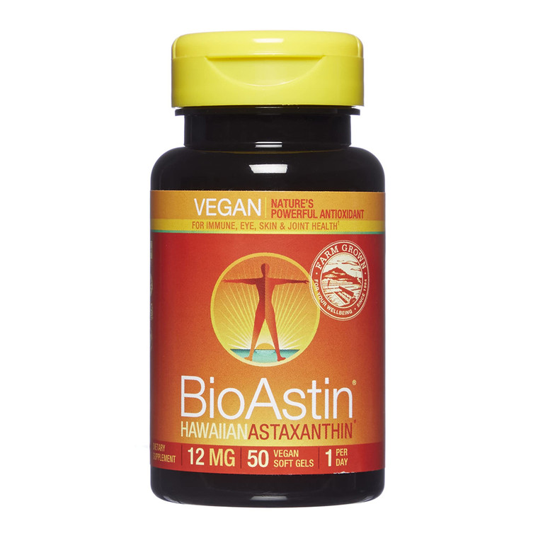 Nutrex Hawaii Bio Astin Hawaiian Astaxanthin 12 Mg, Soft Gels, 25 Ea