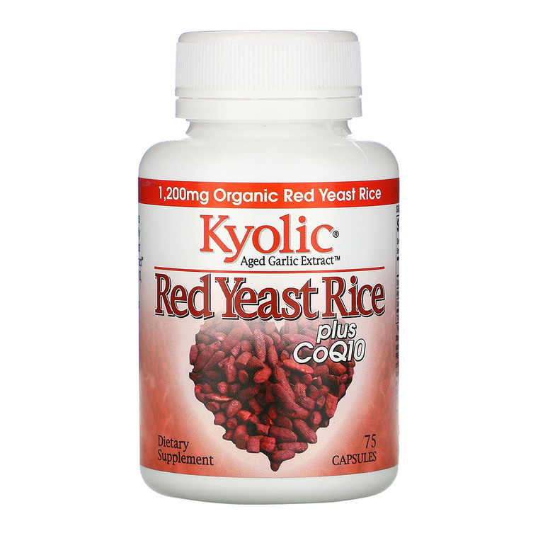 Kyolic Aged Garlic Extract Red Yeast Rice Plus CoQ 10, 75 Ea