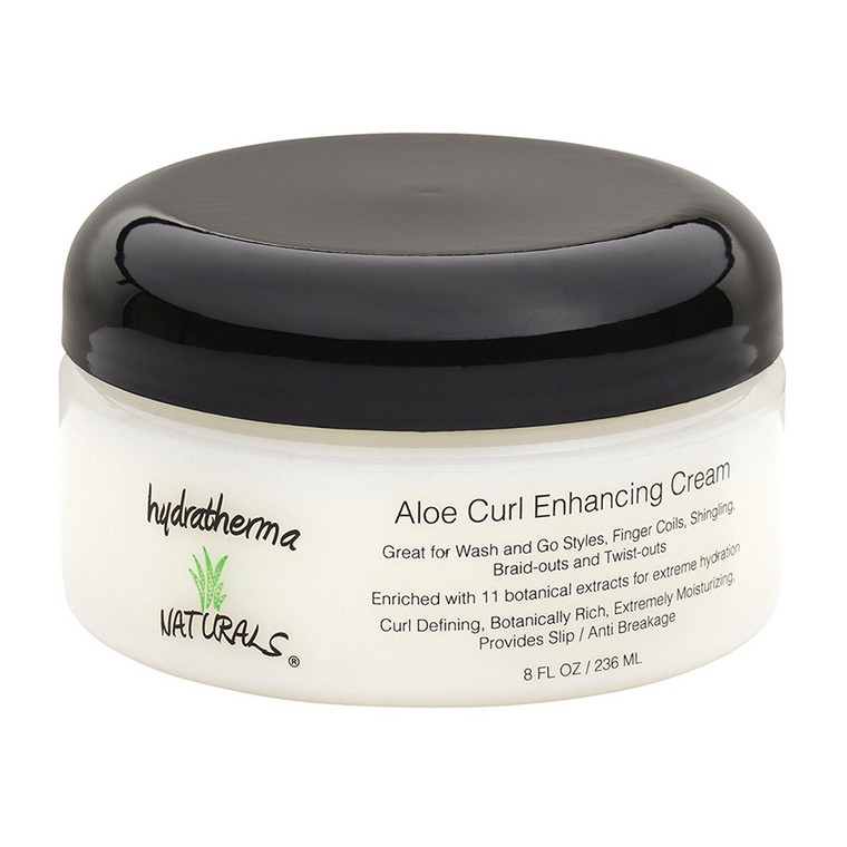 Hydratherma Naturals Aloe Curl Enhancing Twisting Cream, 8 Oz